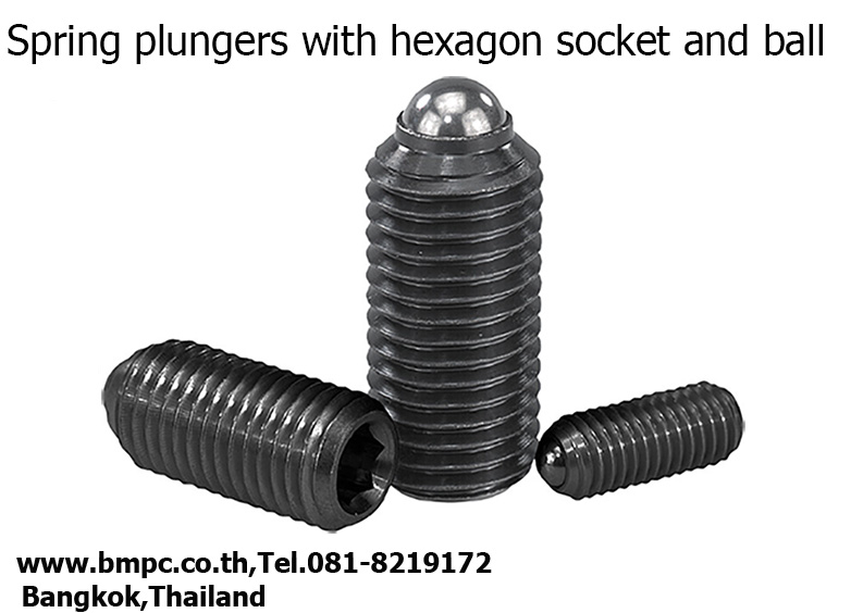 Ball plunger, Spring plunger, Index plunger, press fit plunger
